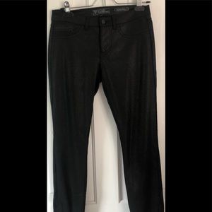 Metallic-look Black Guess Pants